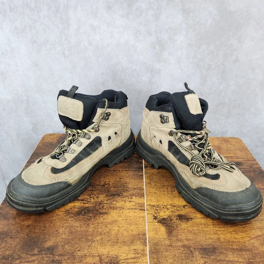 Itasca Hiking Boots Mens 8.5 Brown Leather Waterproof Trails Outdoors‎